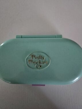 Vintage Polly Pocket Babysitting Stamper Complete